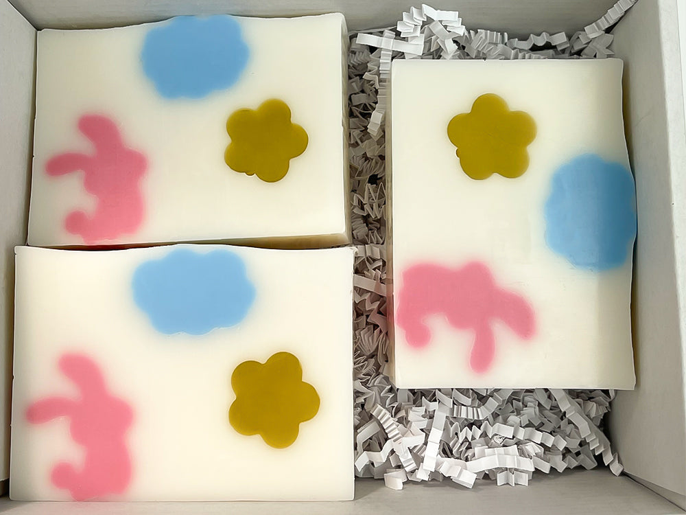 Honey Bunny Natural Bar Soap - Set of 3