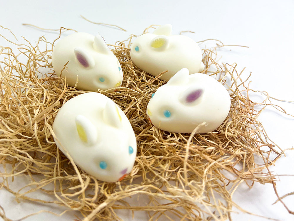 Mini Bunny 3D Bar Soap - Set of 6