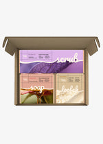 Oatmeal Rose Lavender Body Care Kit