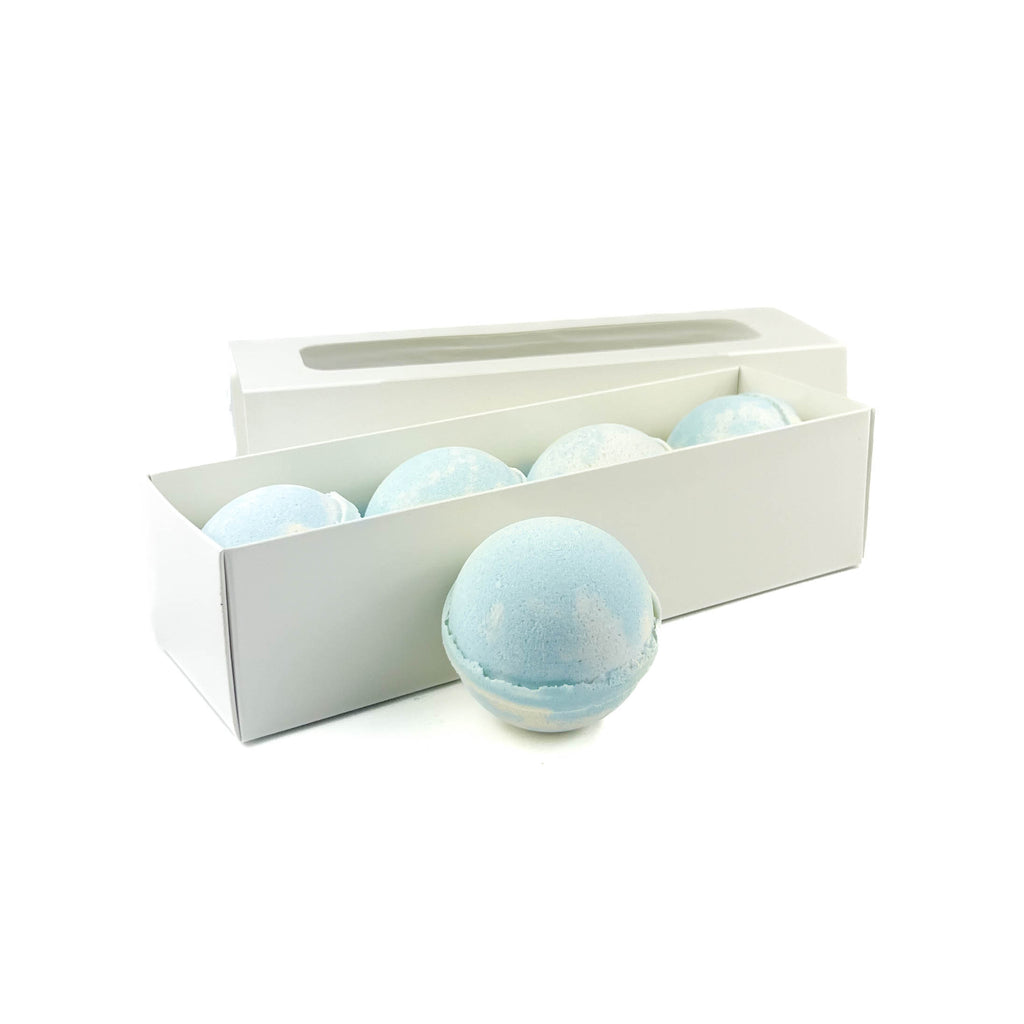 Plumeria Bath Bomb - A Box of 4 Bath Bombs