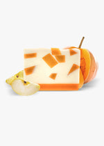 Jabón en barra natural con sabor a pastel de calabaza (sin glicerina)
