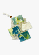 Suds & Scrub Sampler - 4 Mini Bar Soaps + Soap Saver