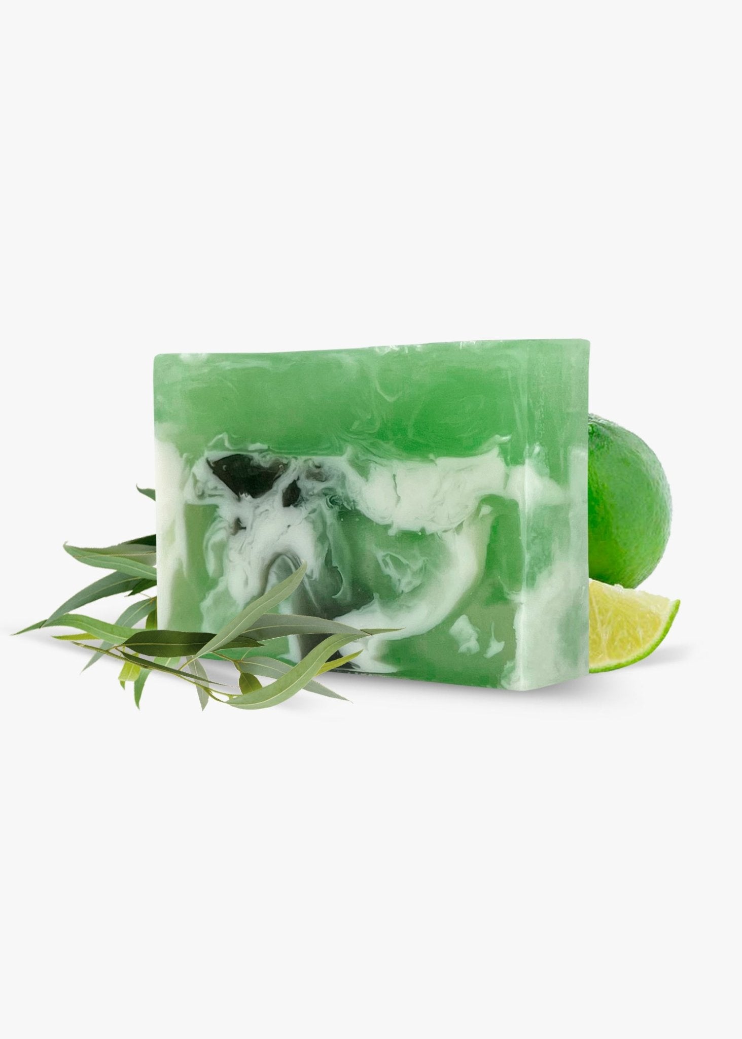 Green Stone Eucalyptus Bar Soap - Pack of 10 - SoapyMania