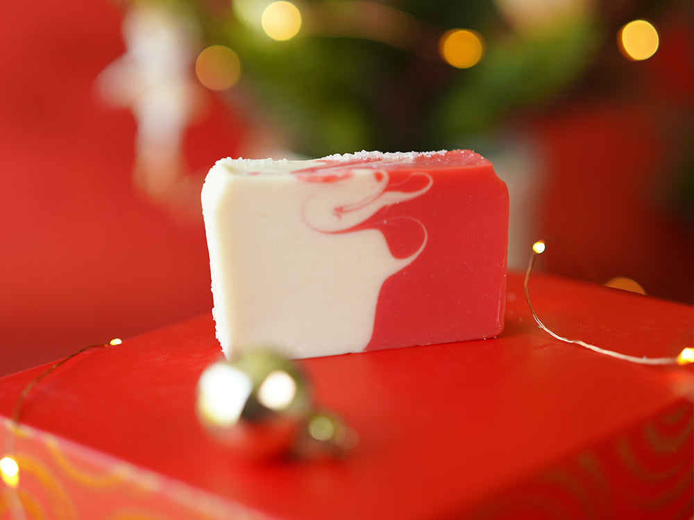 Cranberry Cheesecake Natural Bar Soap (Non-Glycerin)