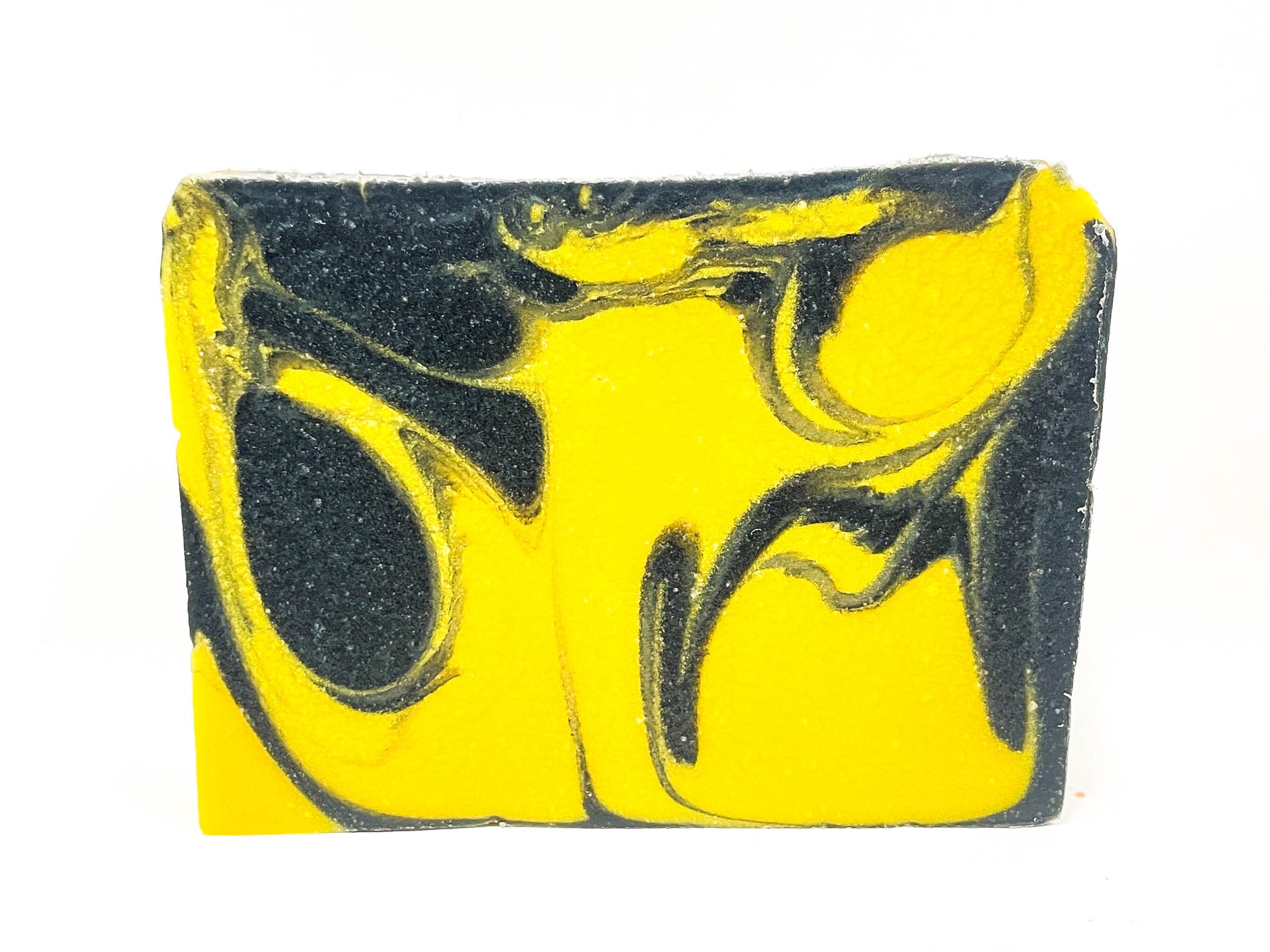 Black and Yellow Natural Handmade Soap - Charcoal Citrus