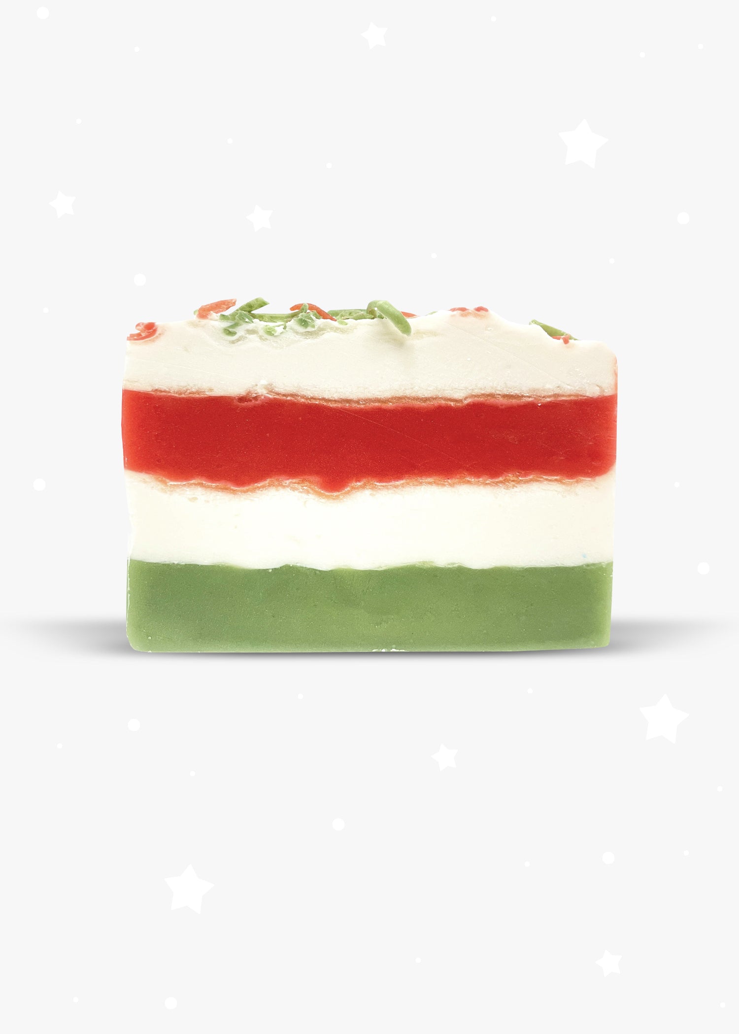 Christmas Sock Natural Bar Soap (Non-Glycerin)