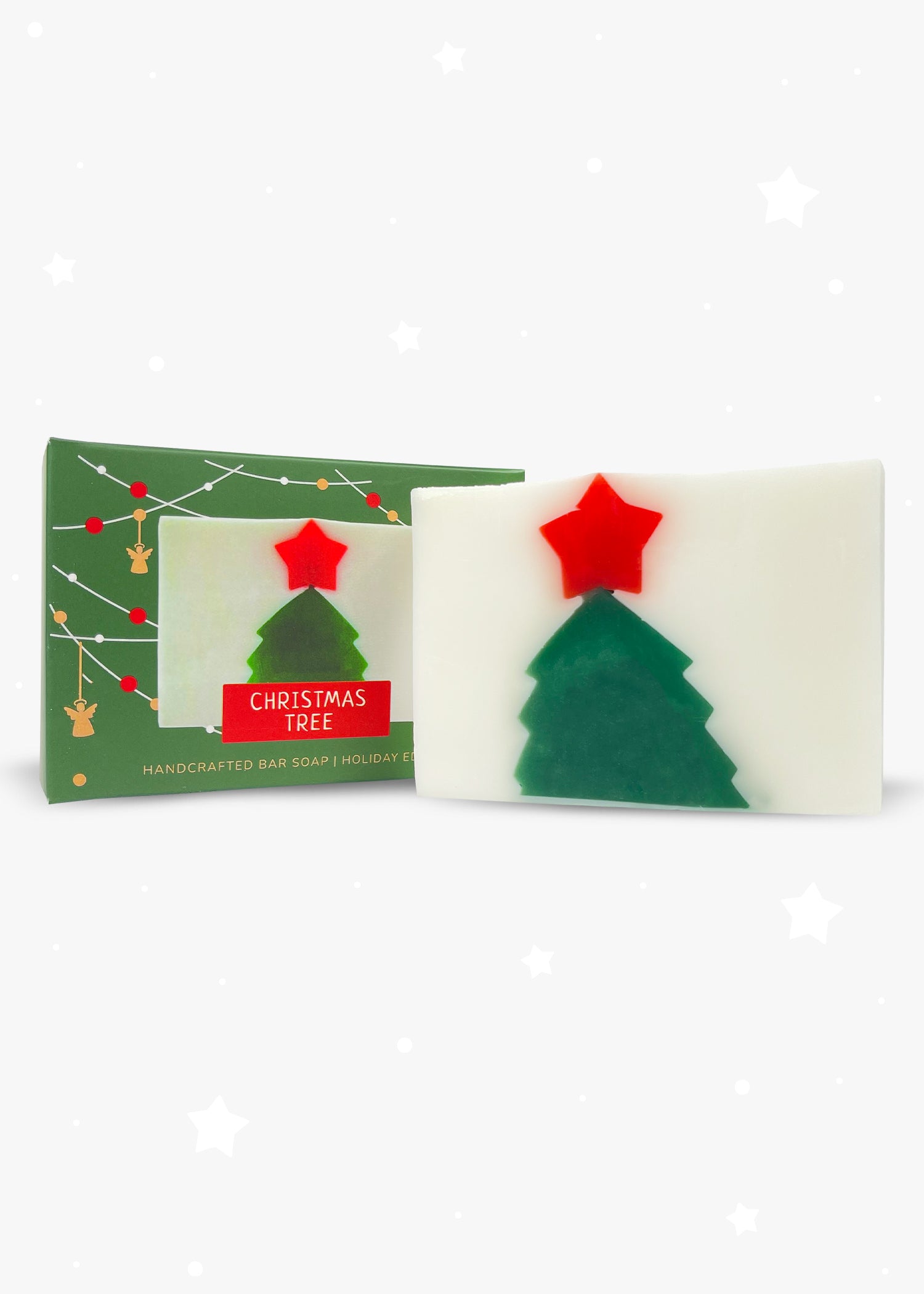 Christmas Tree Natural Bar Soap