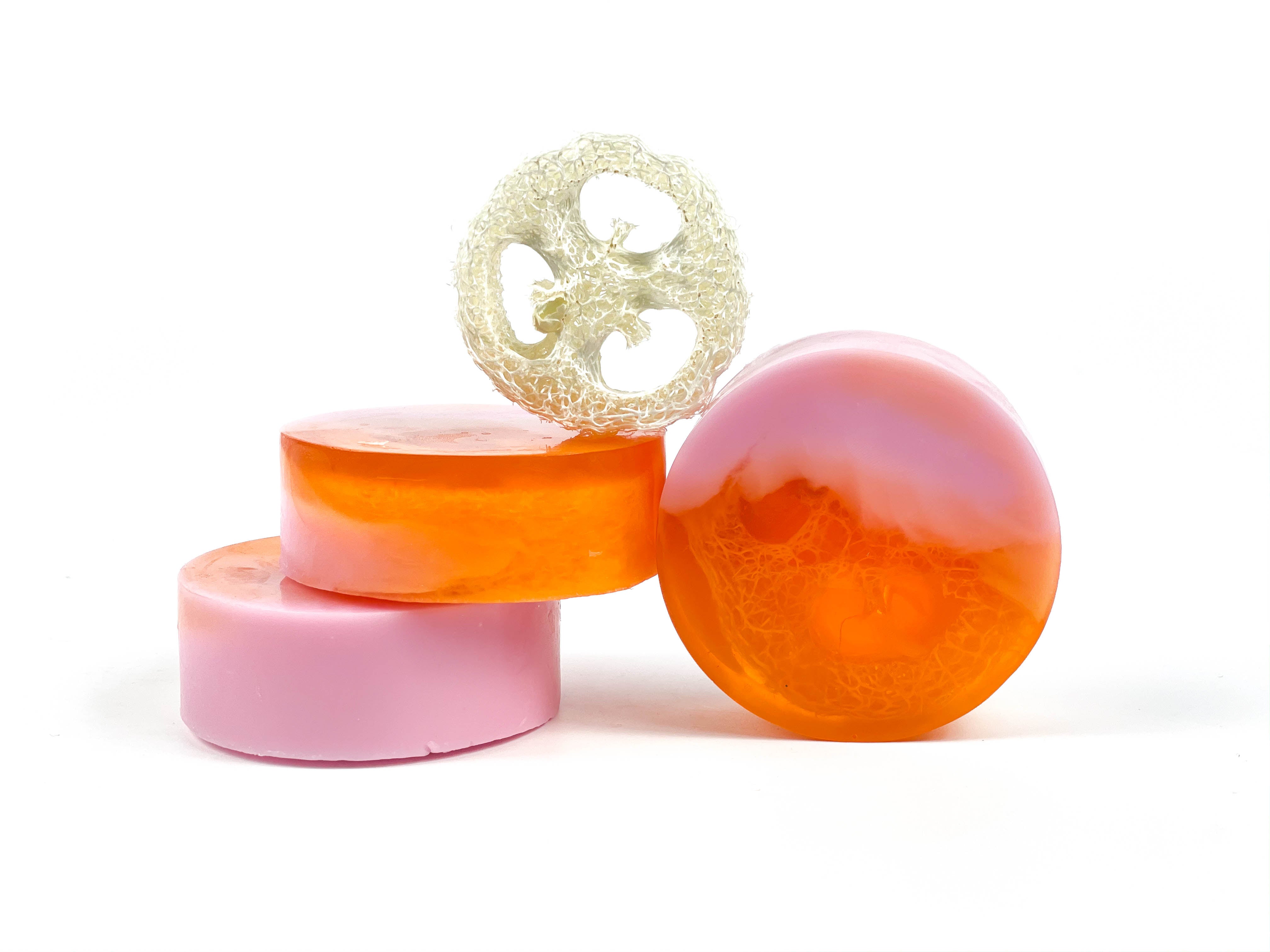 Grapefruit Lily Loofah Soap - Pack of 10