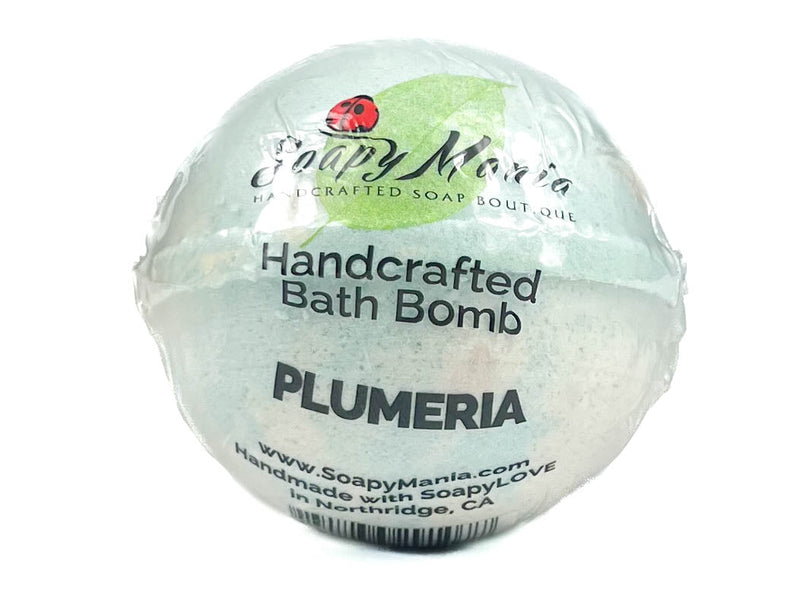 Natural Plumeria Bath Bomb