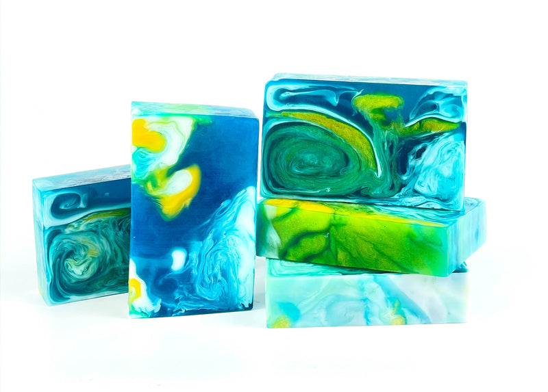 Handmade Natural Starry Night Bar Soap