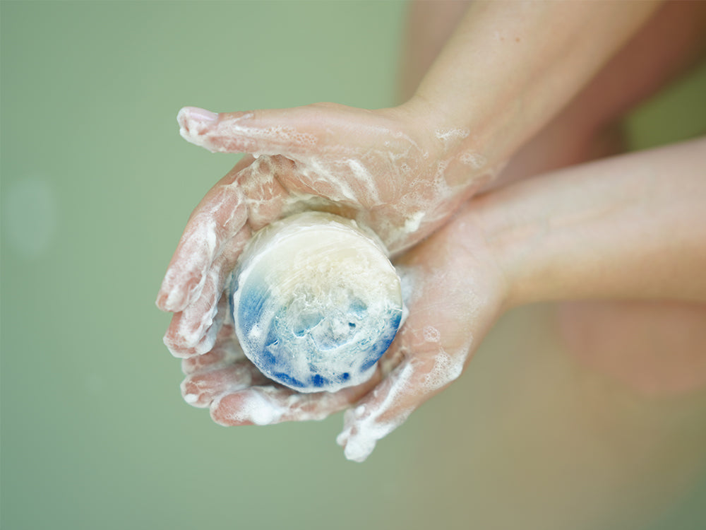 Tropical Plumeria Loofah Soap