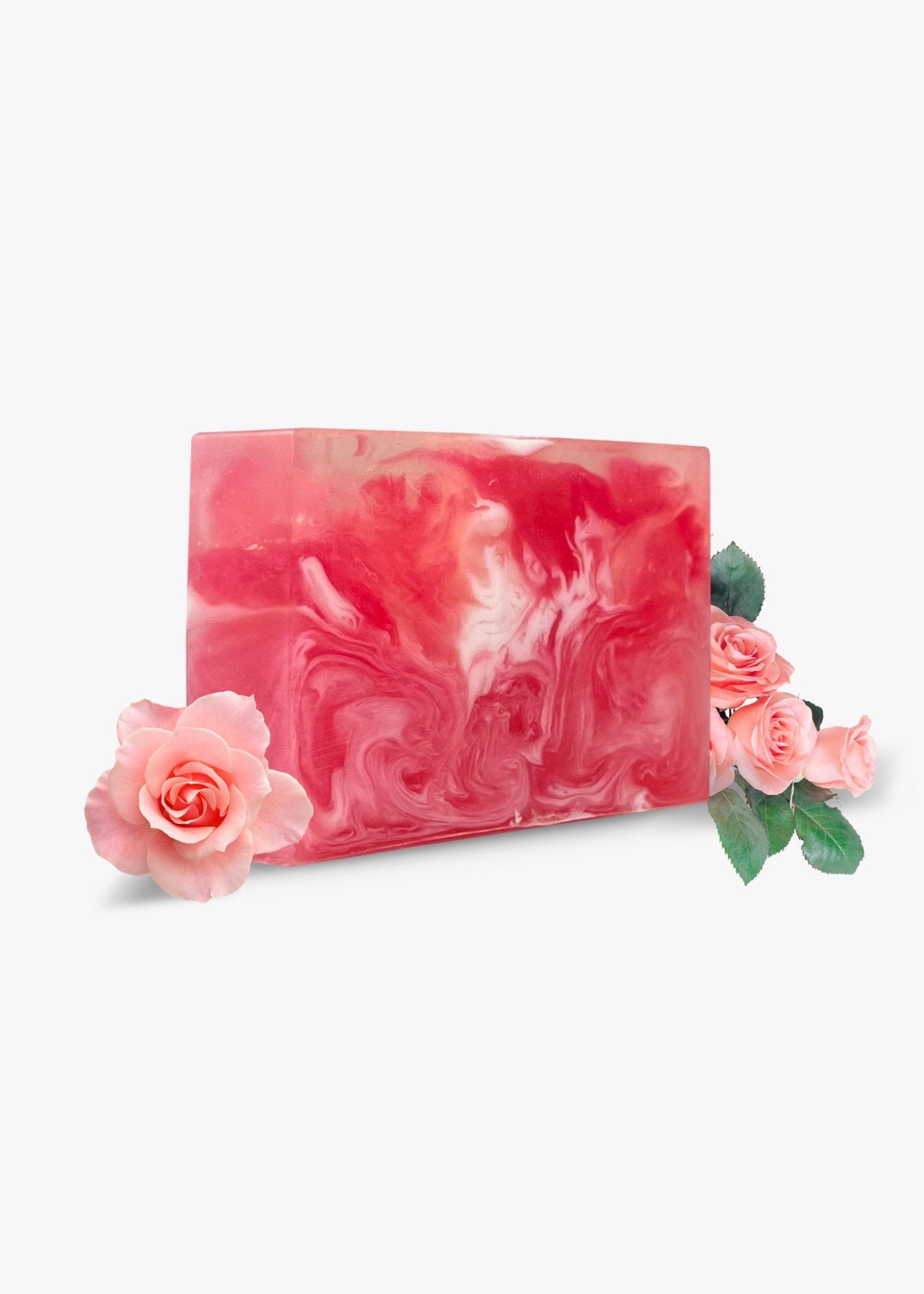 Blooming Rose Bar Soap - SoapyMania
