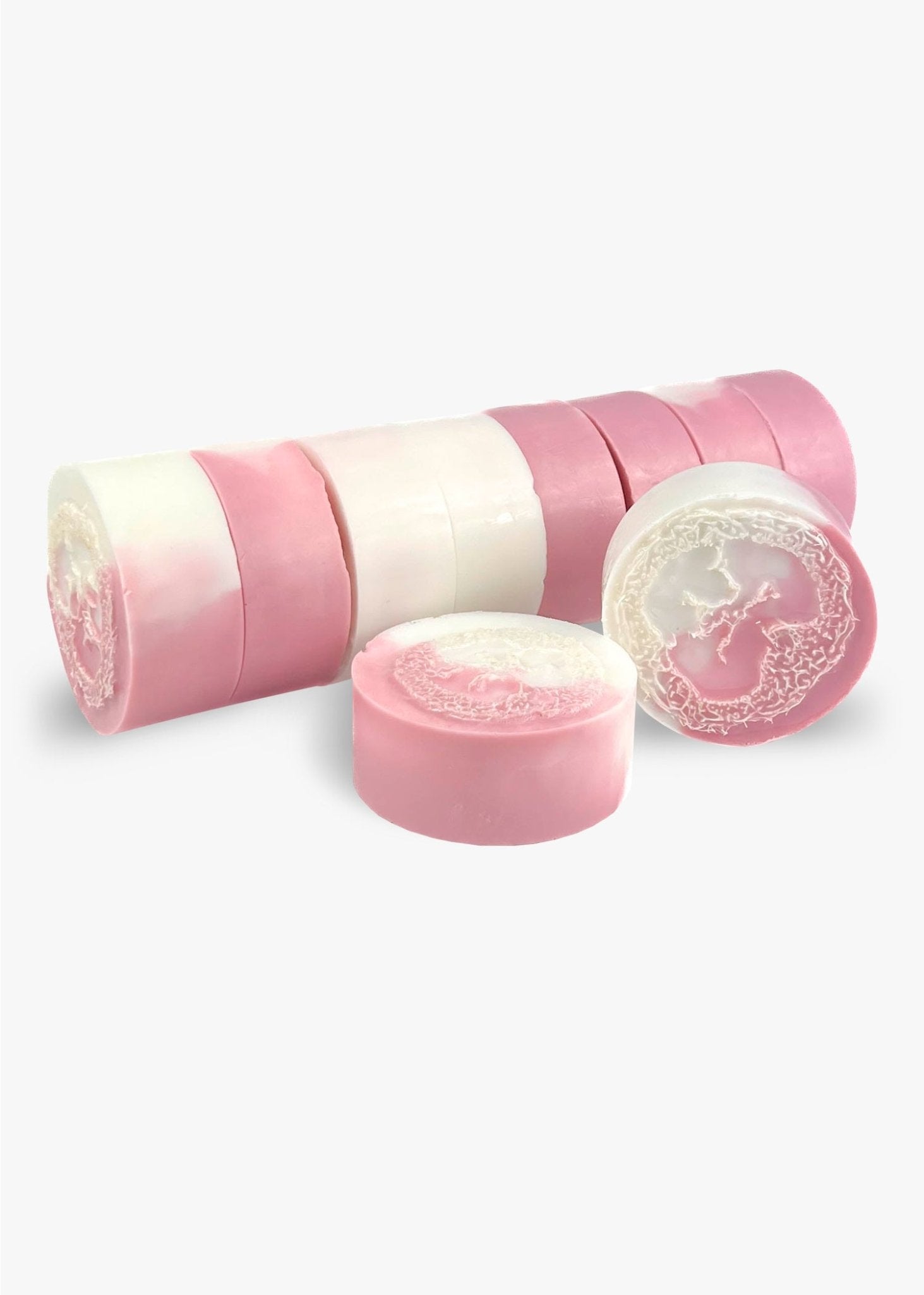 Blooming Rose Loofah Soap - Pack of 10 - SoapyMania