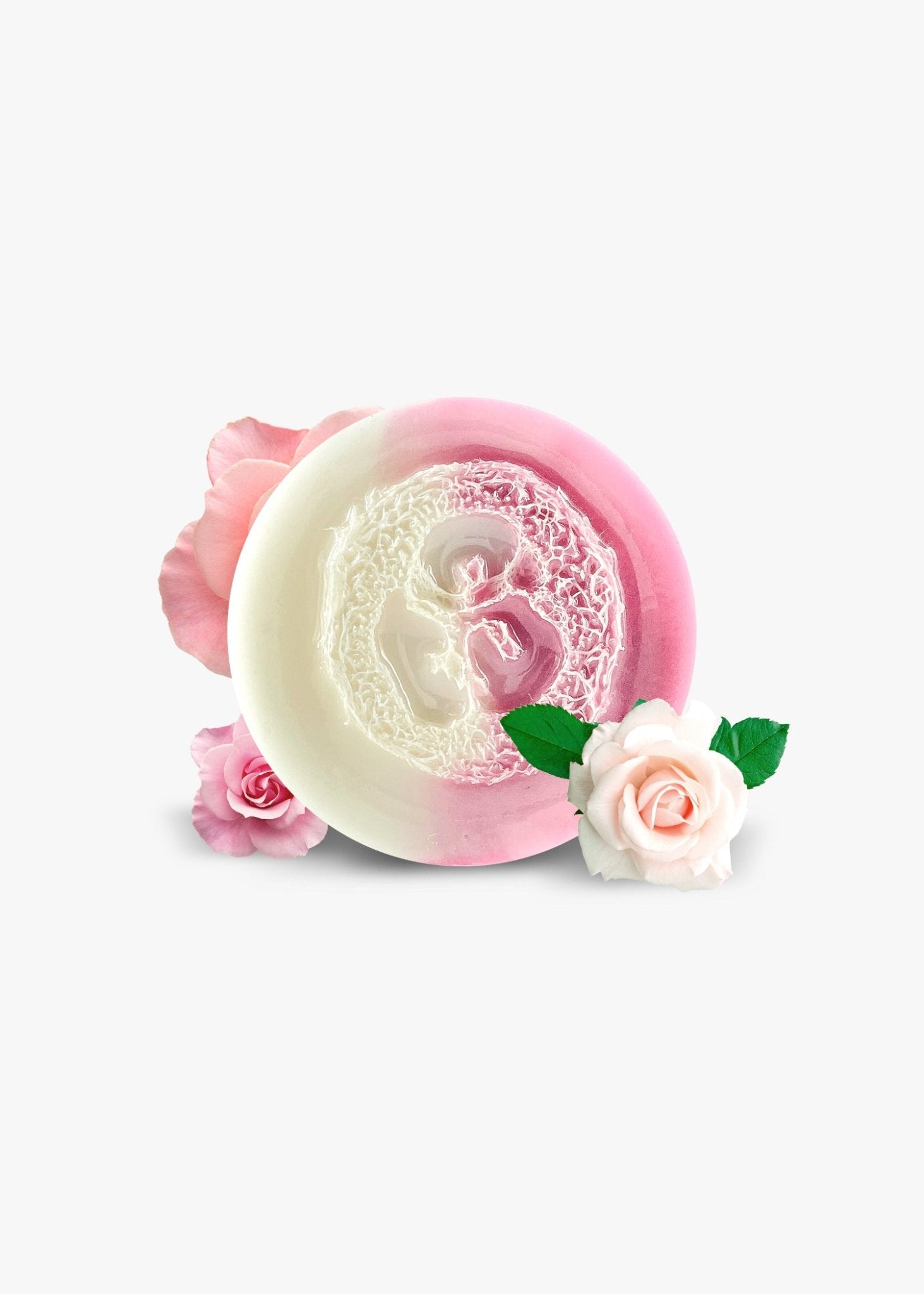 Blooming Rose Loofah Soap - Pack of 10 - SoapyMania