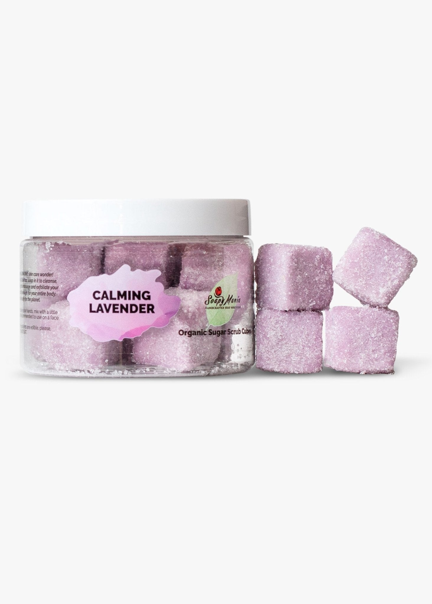 Calming Lavender Sugar Scrub - SoapyMania