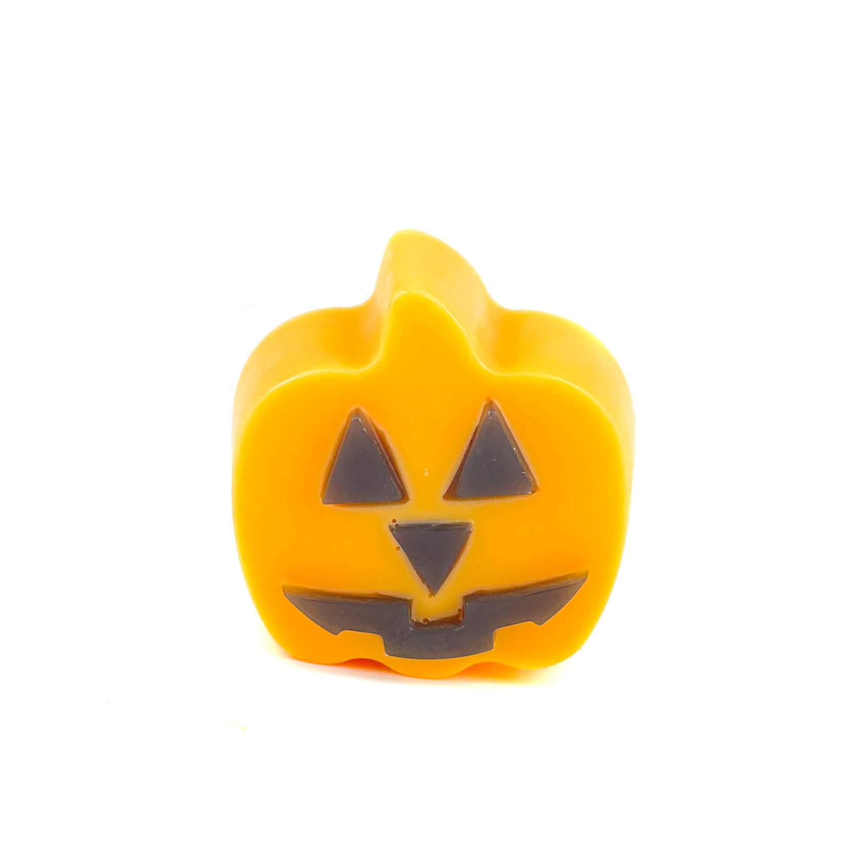 Carved Pumpkin Head Natural Bar Soap Set of 3 - SoapyMania