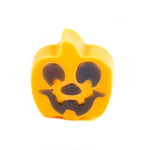 Carved Pumpkin Head Natural Bar Soap Set of 3 - SoapyMania