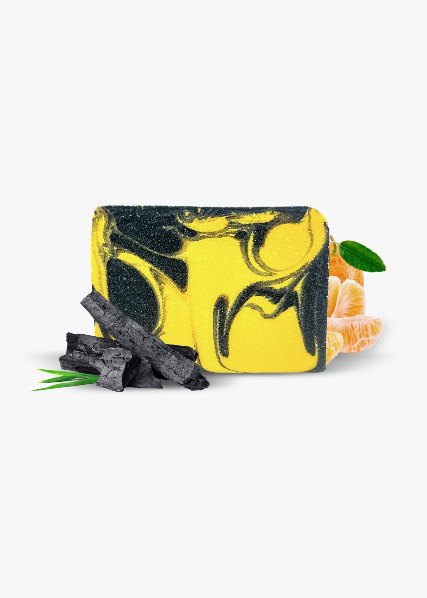 Charcoal Natural Bar Soap (Non - Glycerin) - SoapyMania