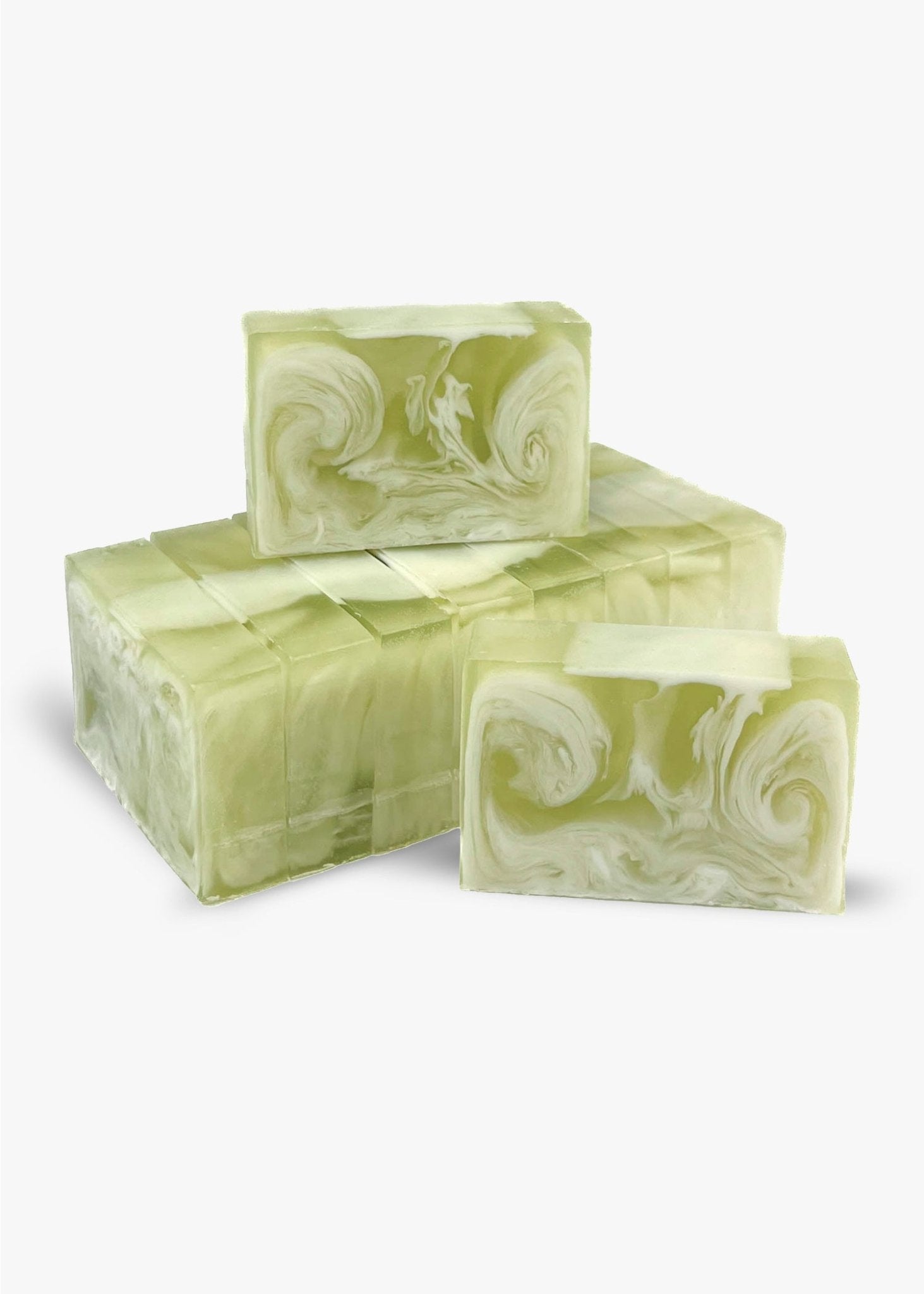 Green Tea & Cucumber Bar Soap - Pack of 10 - SoapyMania