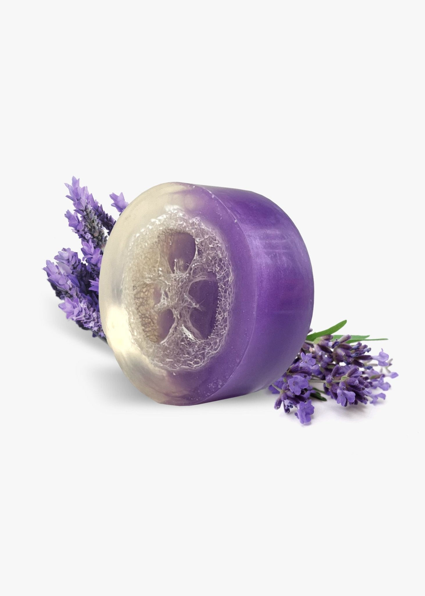 Lavender Nights Loofah Soap - SoapyMania