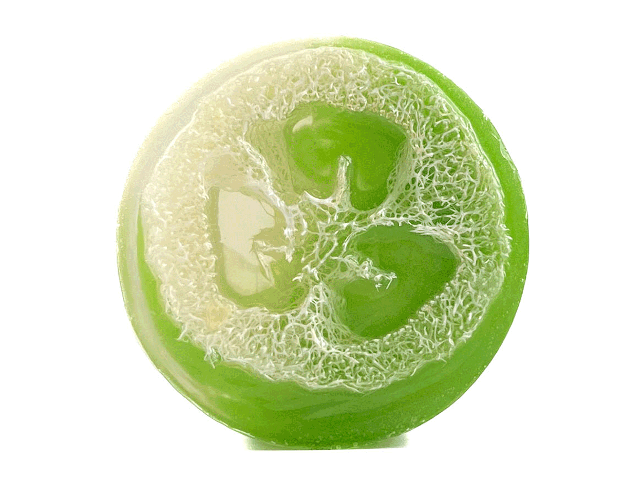 Natural Loofah Soap - Mojito Mint and Lime