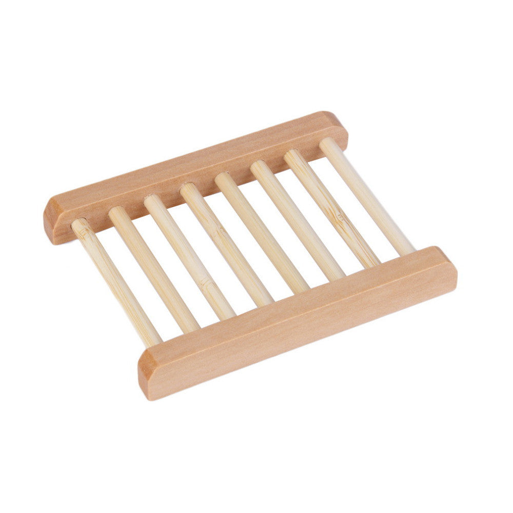 Breathable Ladder Wooden Soap Dish - SoapyMania