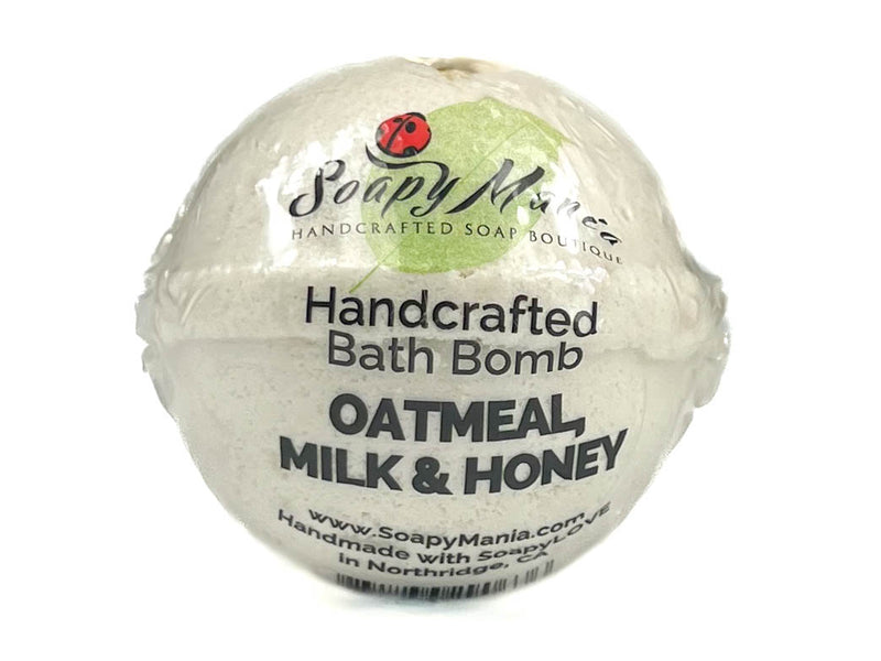 Oatmeal, Milk & Honey Natural Bath Bomb