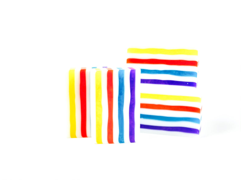 Rainbow Love Bar Soap - Pack of 10