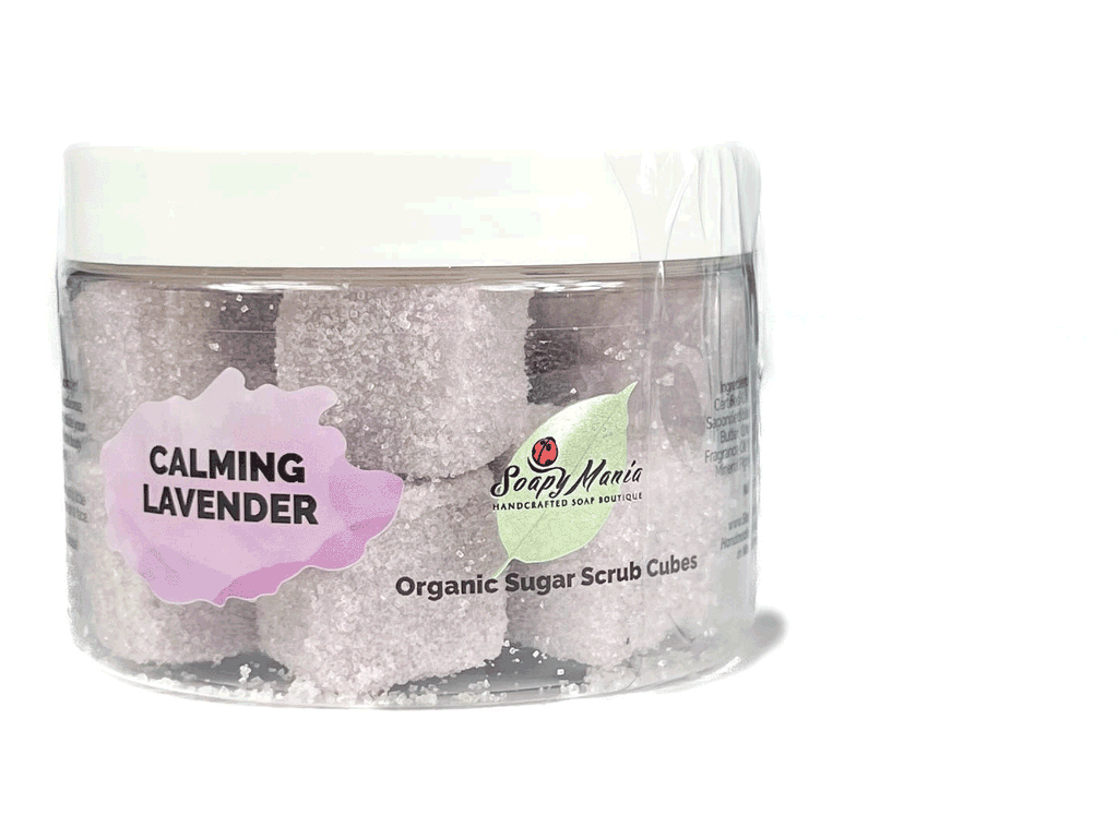 Natural Vegan Sugar Scrub - Calming Lavender